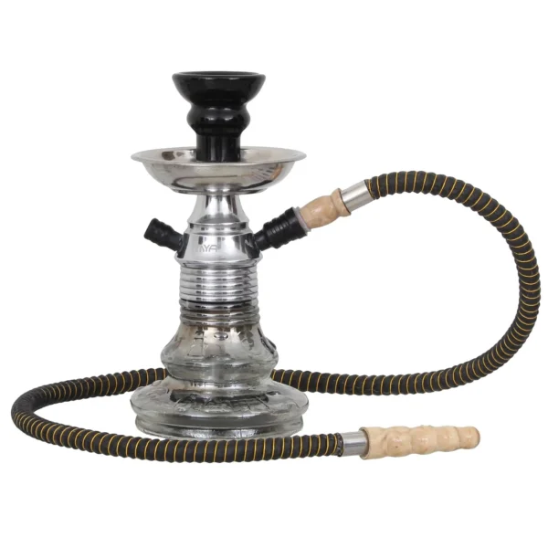 Premium Designer Black Bijou Hookah Set (10.00 Inch) - Image 2